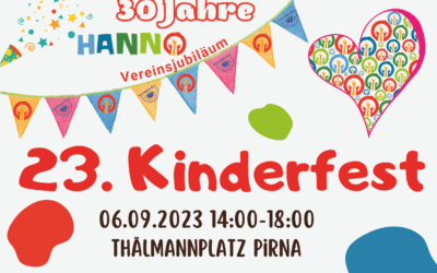 30-jähriges HANNO Jubiläum startet mit 23. Kinderfest