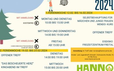 Winterferienprogramm Kinder- und Jugendtreff Altstadt