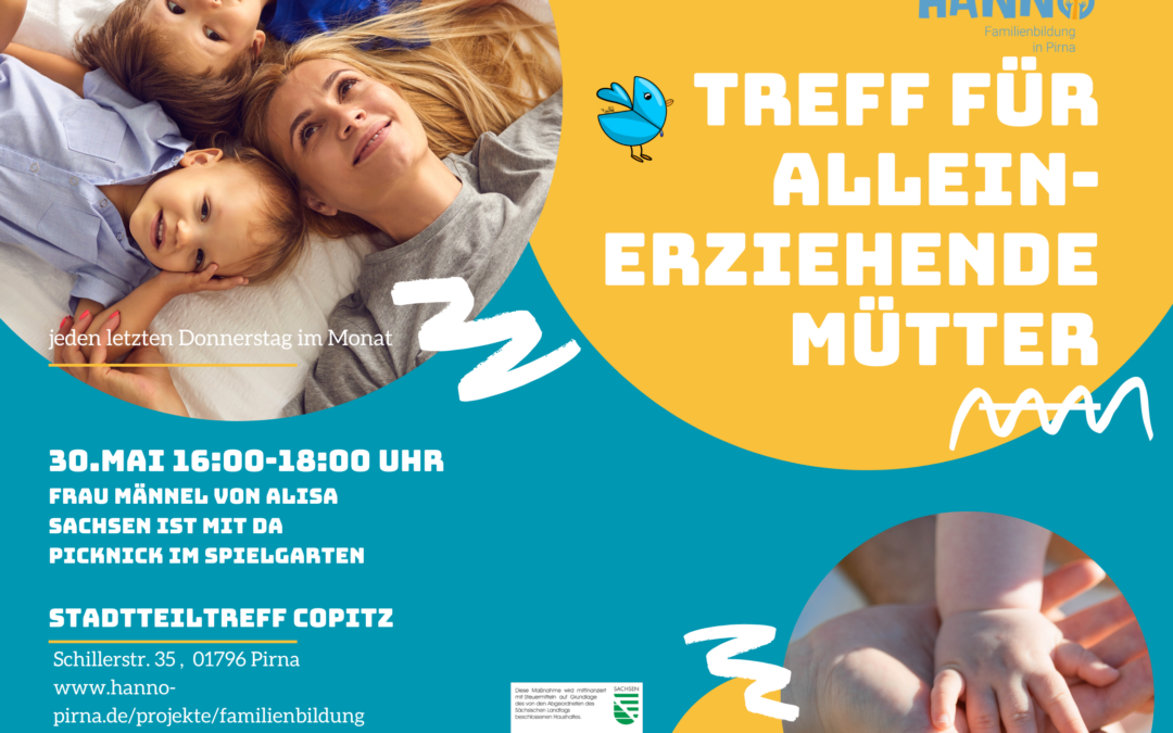 Treff für Alleinerziehende 30. Mai 16 Uhr