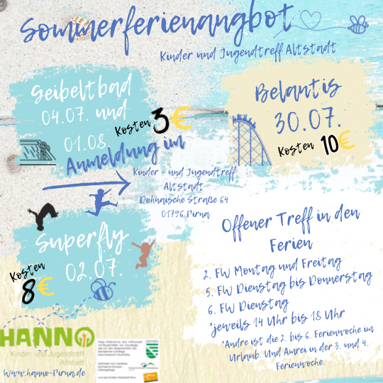 Sommerferien mit dem Kinder- und Jugendtreff Altstadt
