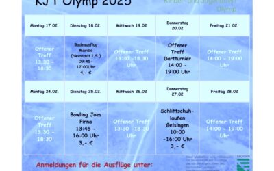 Winterferienprogramm KJT Olymp